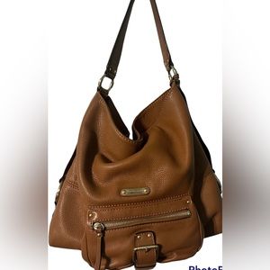 Michael Kors Leather Hobo Shoulder Bag soft leather